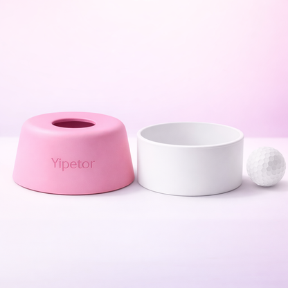 Pets Anti-Spill Bowl for All Breeds [Built-In Rolling Ball] 180ml