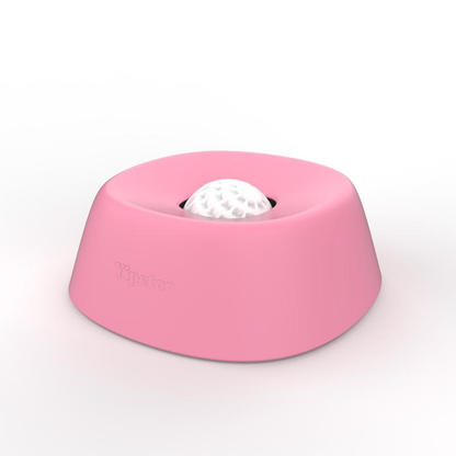 Pets Anti-Spill Bowl for All Breeds [Built-In Rolling Ball] 180ml